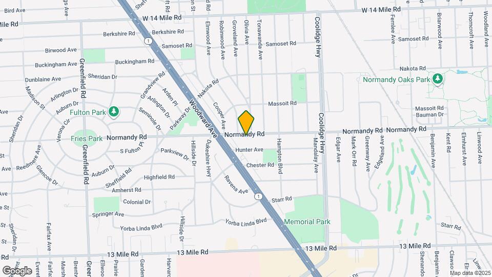 3711 Normandy Rd Mapa y Detalles de la Ubicación