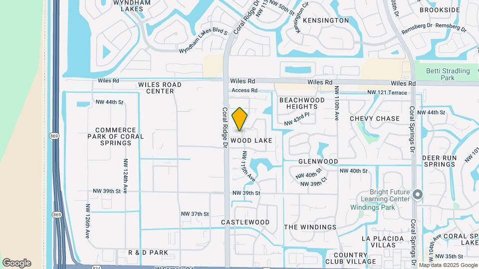 11501 NW 42nd St Map and Location Details