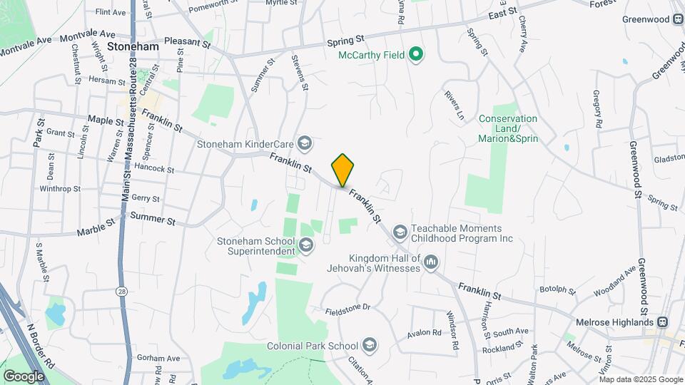 159 Franklin St Map and Location Details