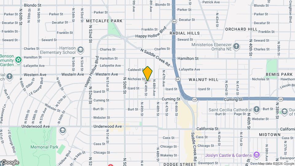 1007 N 49th St Map and Location Details