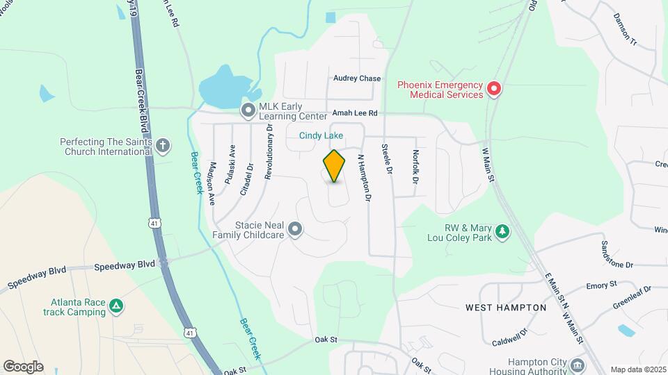 1728 Graystone Dr Mapa y Detalles de la Ubicación