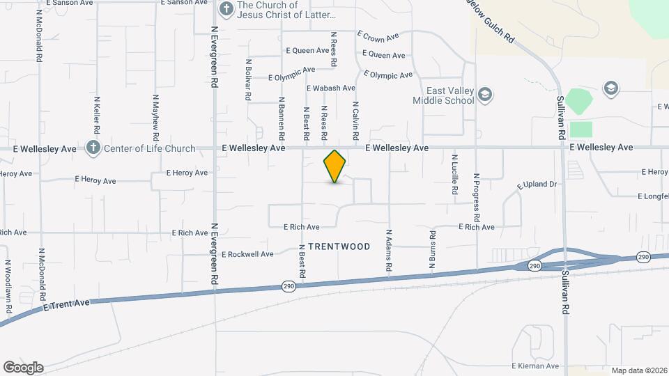 14410-14412 E Heroy Ln Map and Location Details