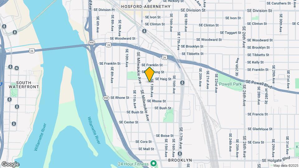 3425 SE 13th Ave Map and Location Details
