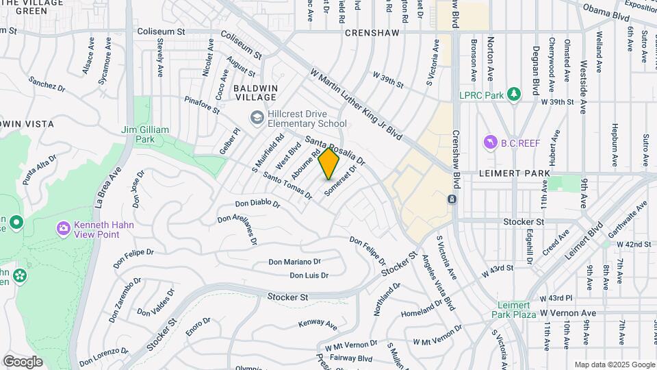 4161 Somerset Dr Map and Location Details
