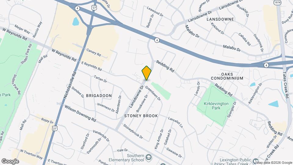 3496 Lansdowne Dr, Unit #1 Mapa y Detalles de la Ubicación