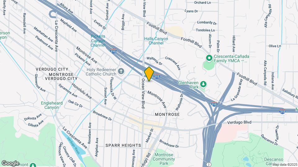 2262 Del Mar Rd Map and Location Details