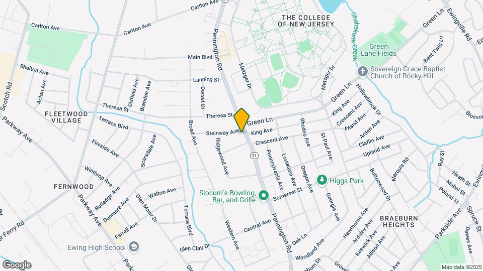 1867 Pennington Rd Map and Location Details