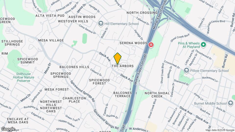 8219 Summer Side Dr Map and Location Details