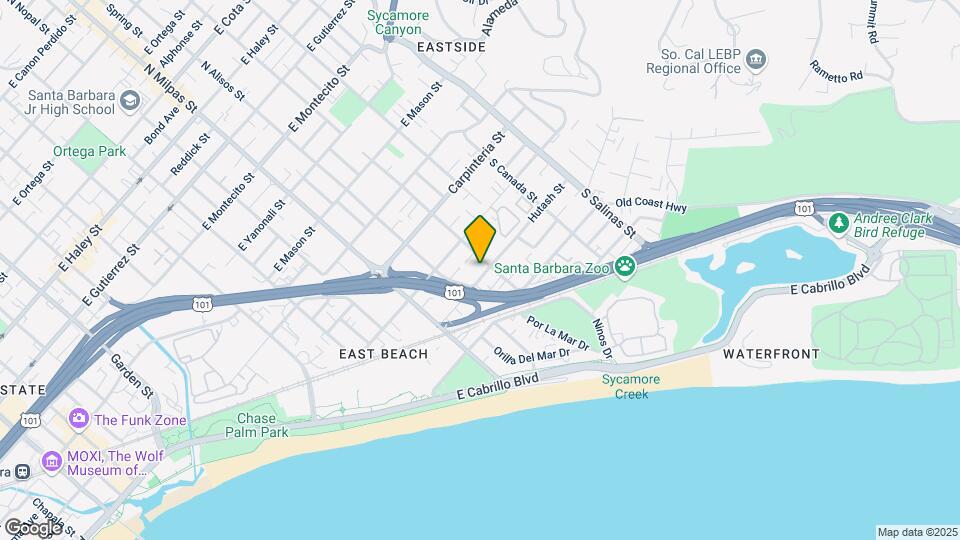Beachwalk Map and Location Details