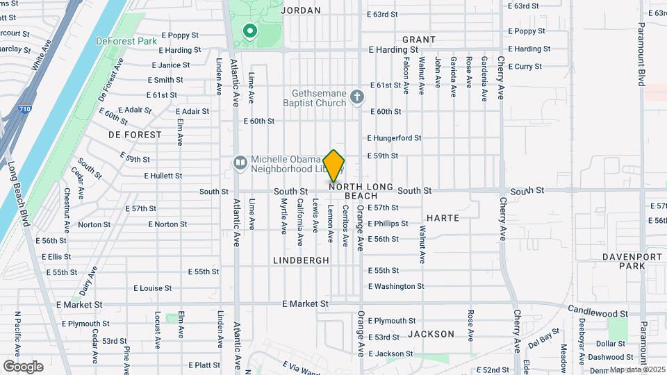 1101 E South St Map and Location Details