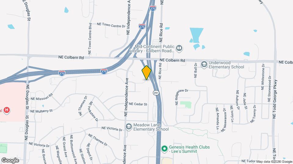 835 NE Pollard St Map and Location Details