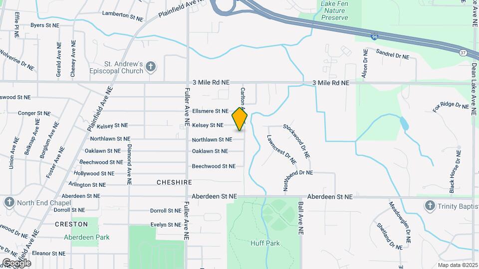 1353 Northlawn St NE Map and Location Details