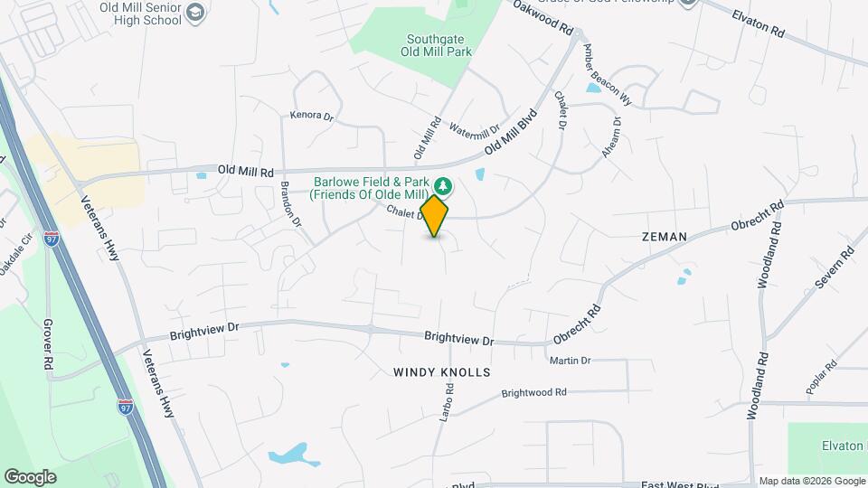 462 Worthington Rd Map and Location Details