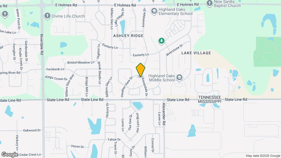 5545 Annandale Dr Mapa y Detalles de la Ubicación