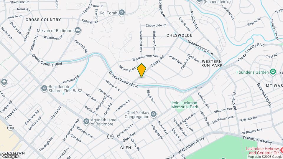 2907 Taney Rd Map and Location Details