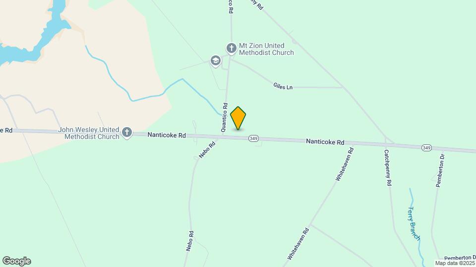 25308 Nanticoke Rd Map and Location Details