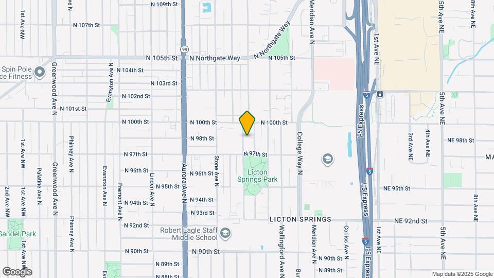 9726 Ashworth Ave N Map and Location Details