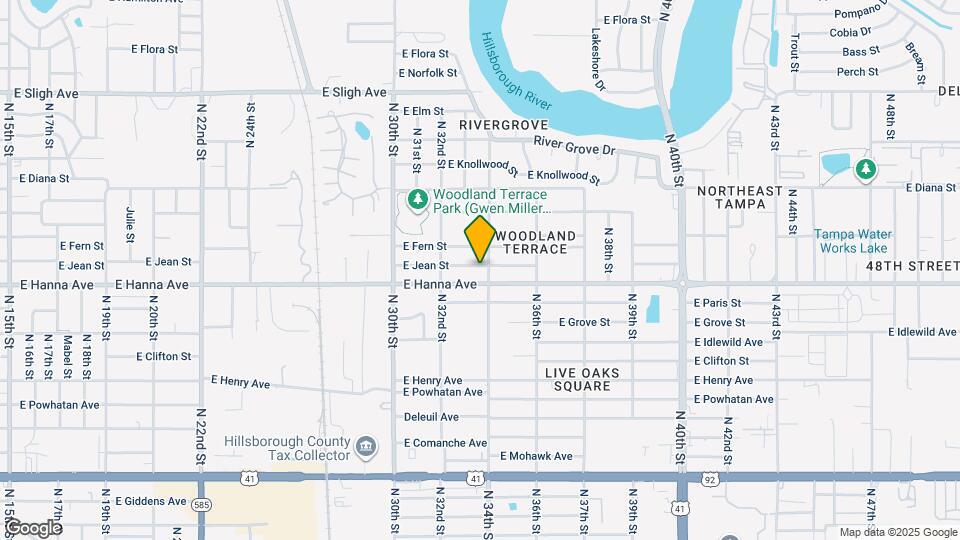 3215 E Jean St Map and Location Details
