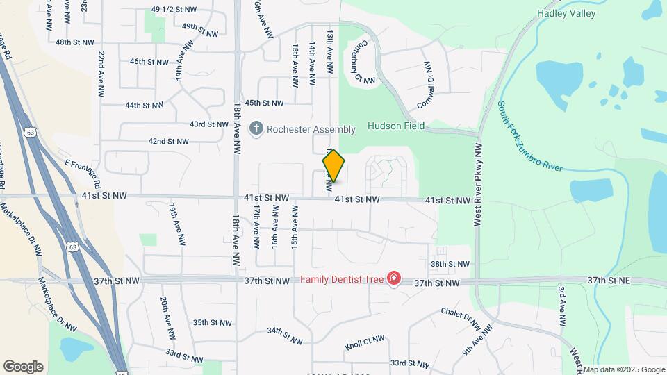 4116 13th Ave NW Map and Location Details