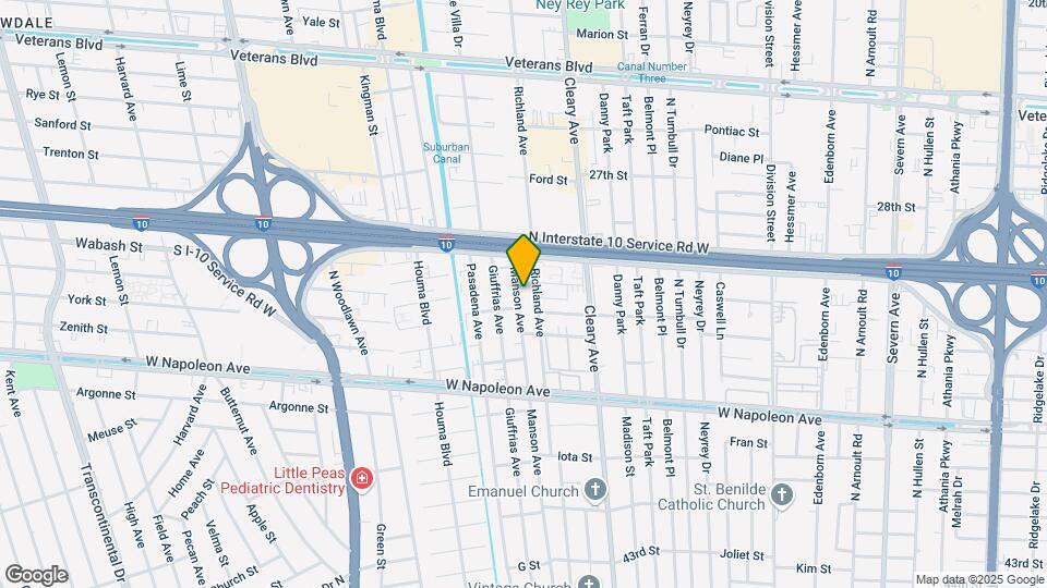 2409 Manson Ave Map and Location Details