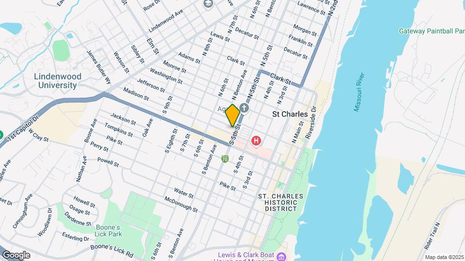 125 S 5th St Map and Location Details