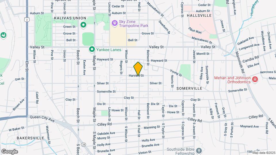 651 Harvard St Map and Location Details