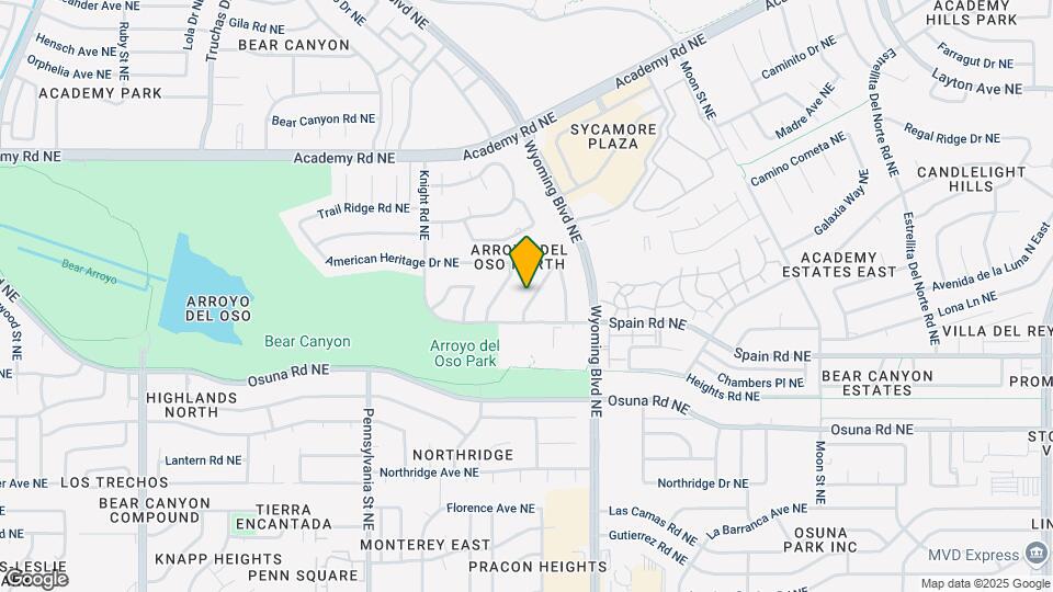 5317-5333 Heritage Way NE Map and Location Details