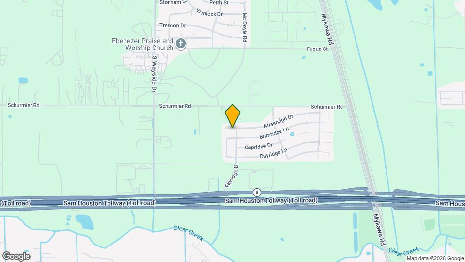 6322 Atlasridge Dr Map and Location Details