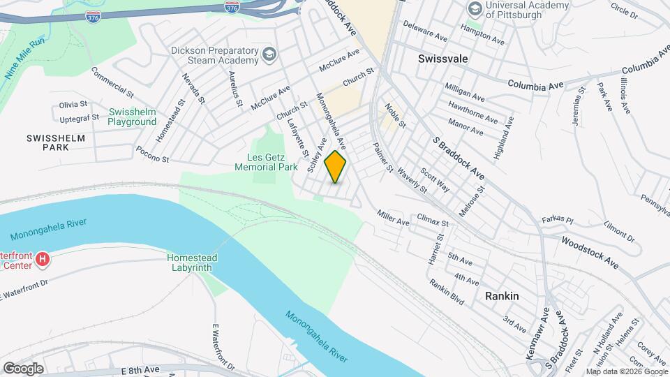 7311 Burton StreetFront Map and Location Details