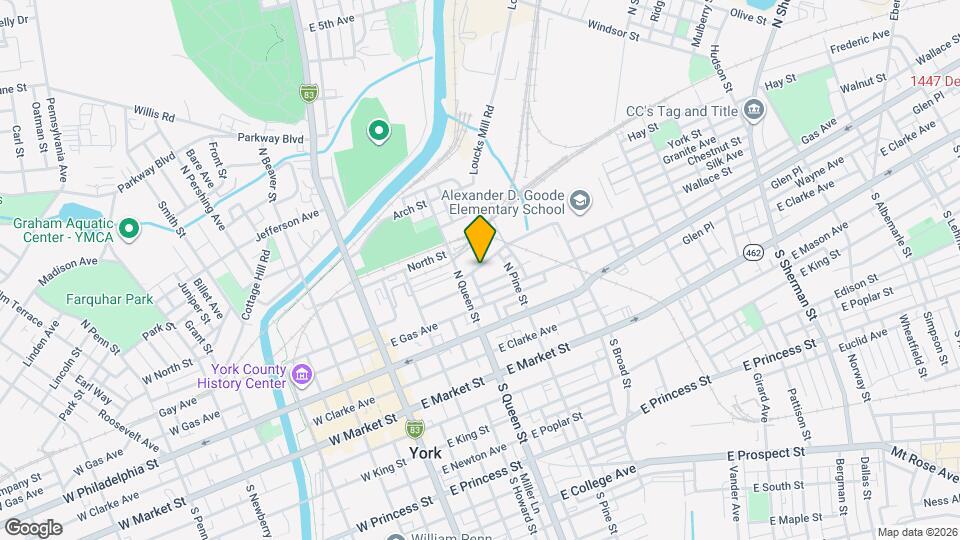 226 Chestnut St Map and Location Details