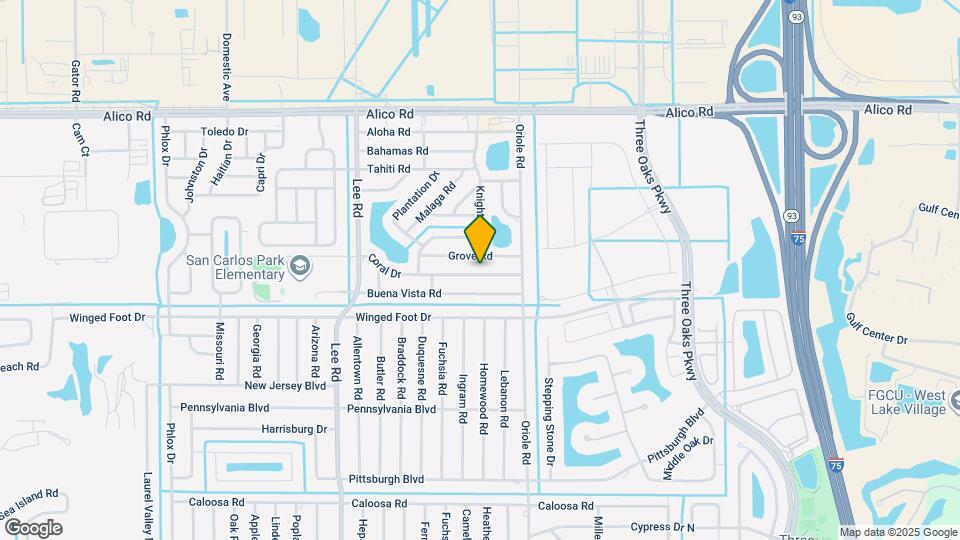 8445 Coral Dr Map and Location Details