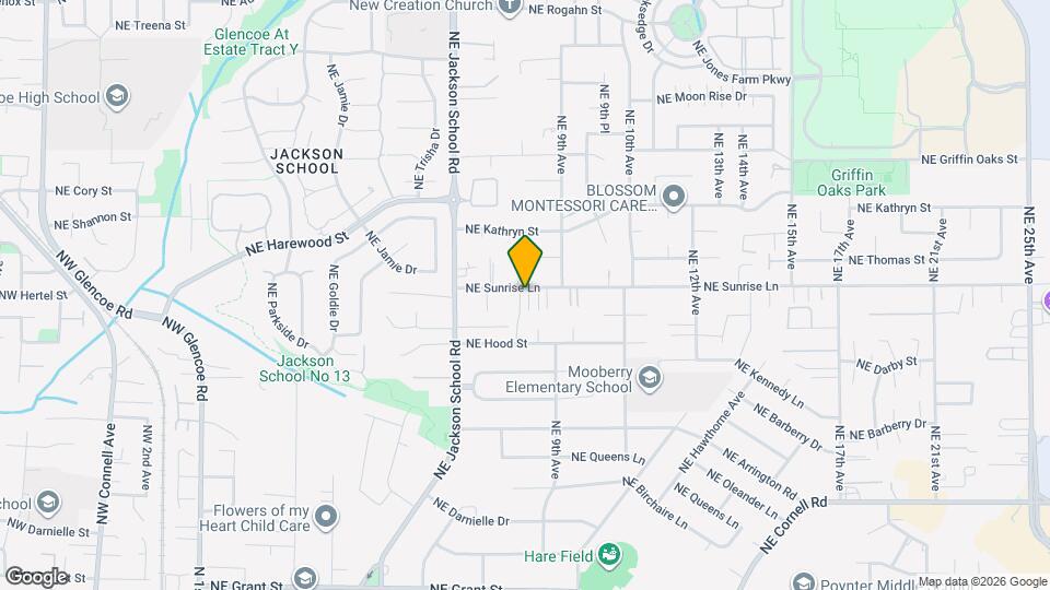 830 NE Sunrise Ln Map and Location Details