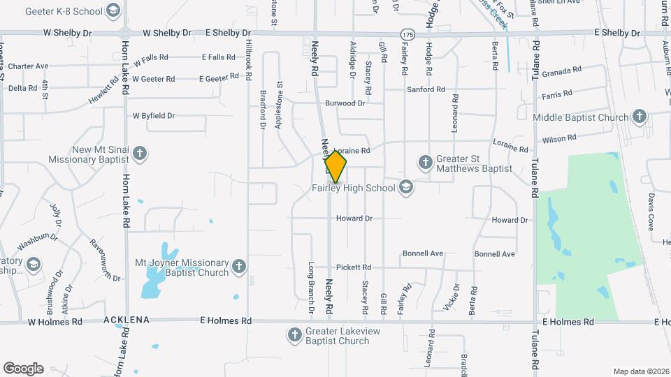 4960 Neely Rd Map and Location Details