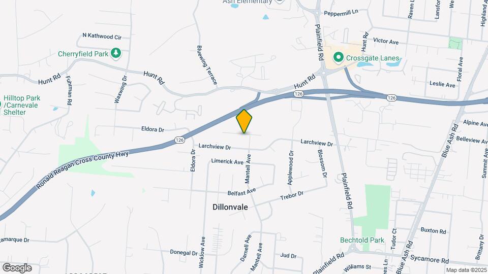 3989 Tramore Dr Map and Location Details