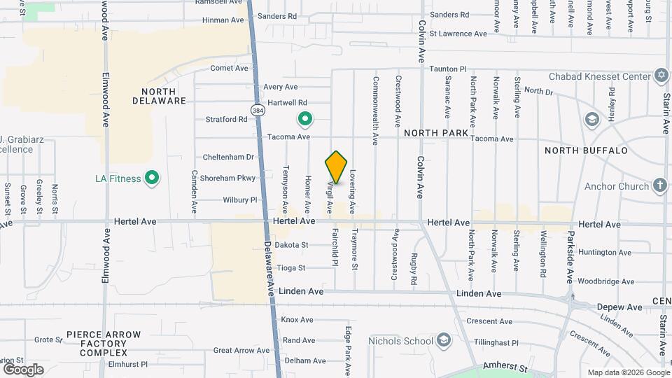 49 Virgil Ave Map and Location Details