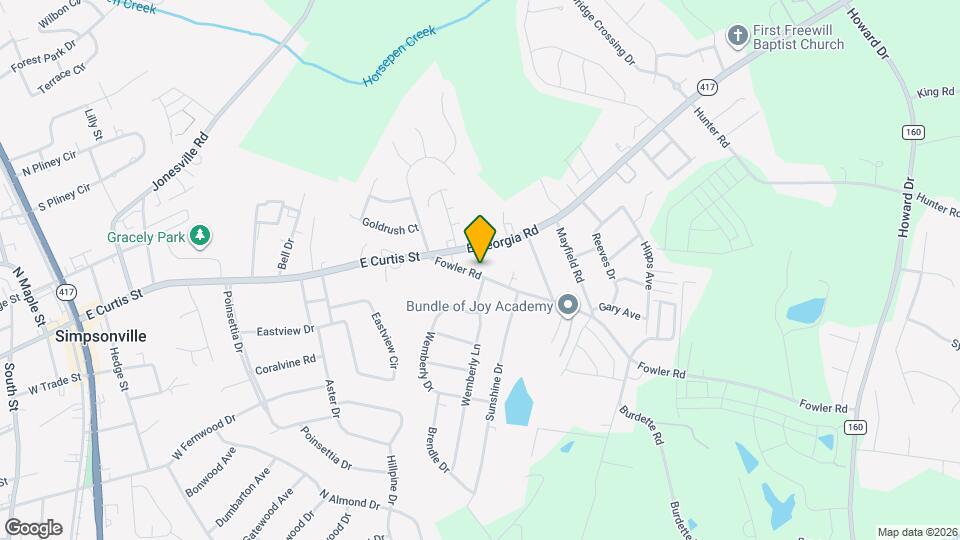 113 Fowler Rd Map and Location Details