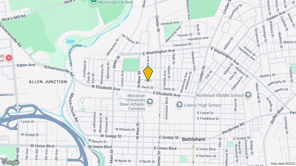 1336-1342 Chelsea Ave Map and Location Details