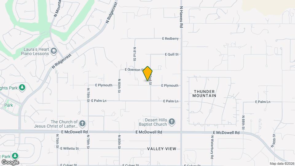 8158 E Plymouth Map and Location Details