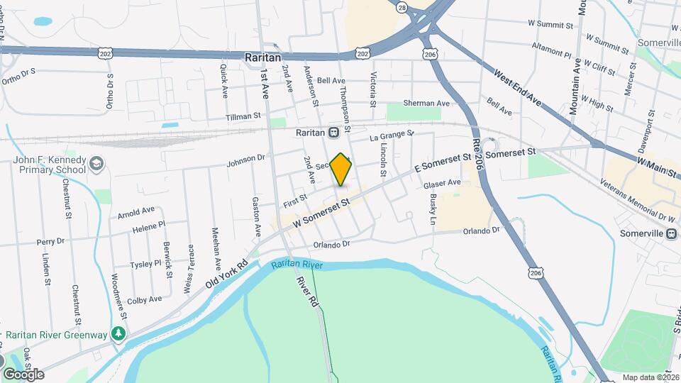 10 Anderson St, Unit 1 Map and Location Details