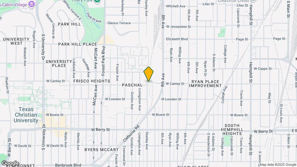 1737 W Cantey St Map and Location Details