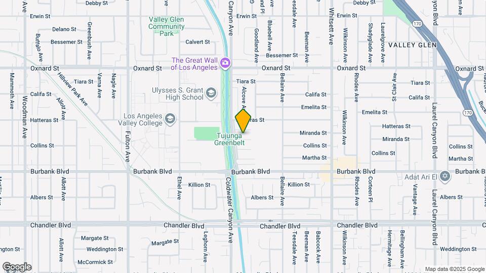 12825 Waddell St Mapa y Detalles de la Ubicación