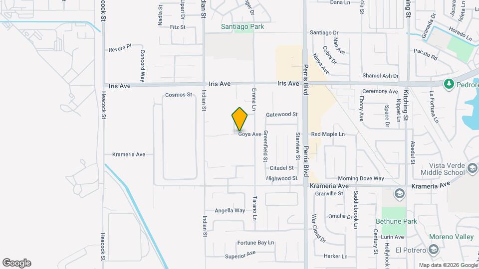 24664 Goya Ave Map and Location Details