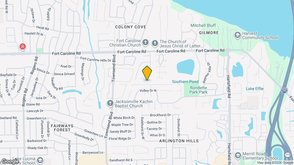 7323 Lawn Tennis Ln Map and Location Details