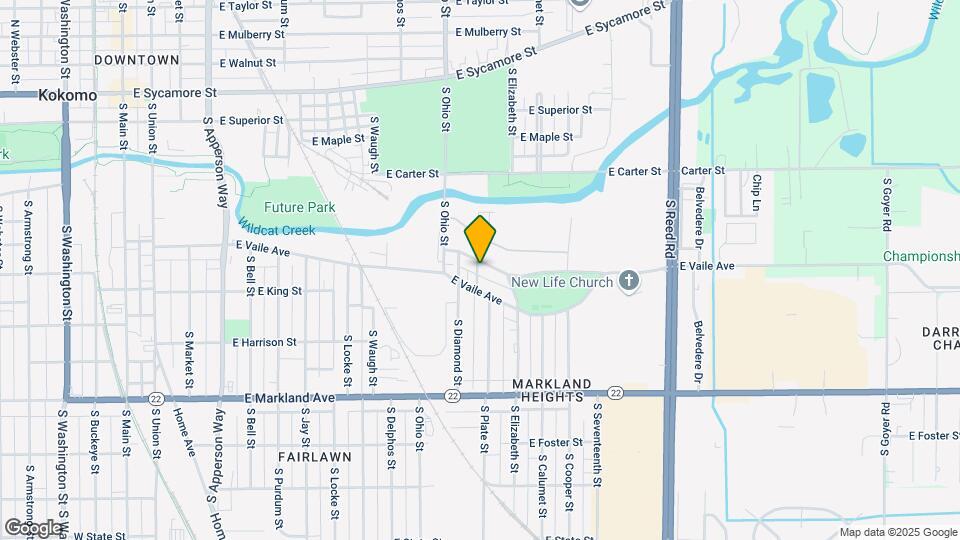 1303 E Murden St Map and Location Details