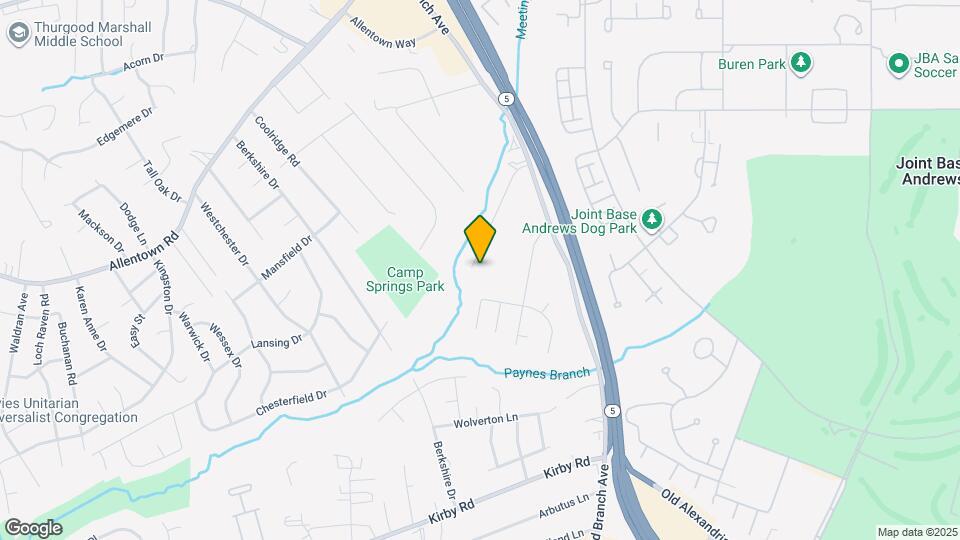 7006 Coolridge Dr Map and Location Details