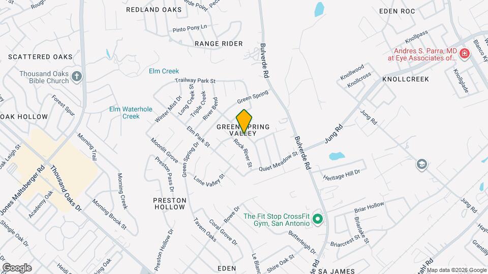 15114 Mineral Springs St Map and Location Details