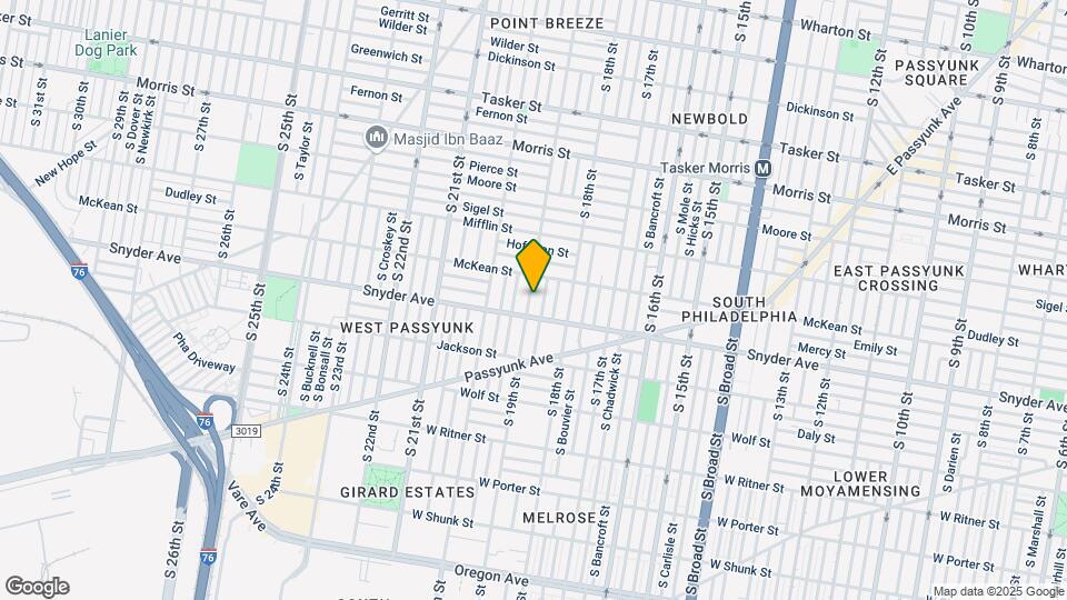 2031 S 19th St Map and Location Details