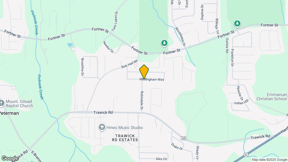 2800 Nottingham Way Map and Location Details