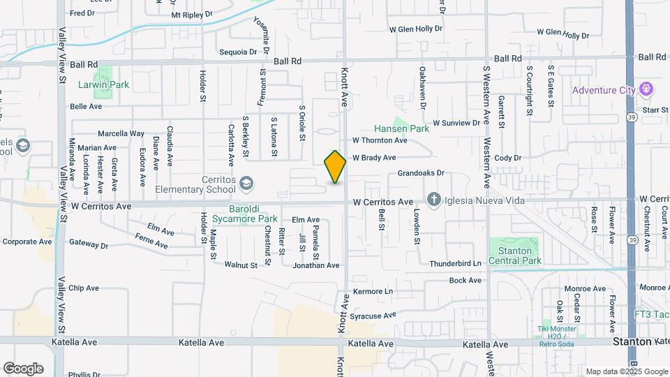 10431 Knott Ave Map and Location Details