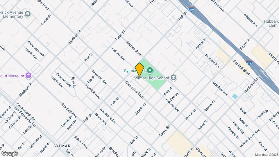 13107 Fellows Ave Map and Location Details